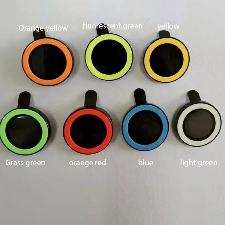 Anti-scratch Luminous Camera Lens Protector For Mobile Phone Tempered Glass For Iphone 13 Colorful Protective Film