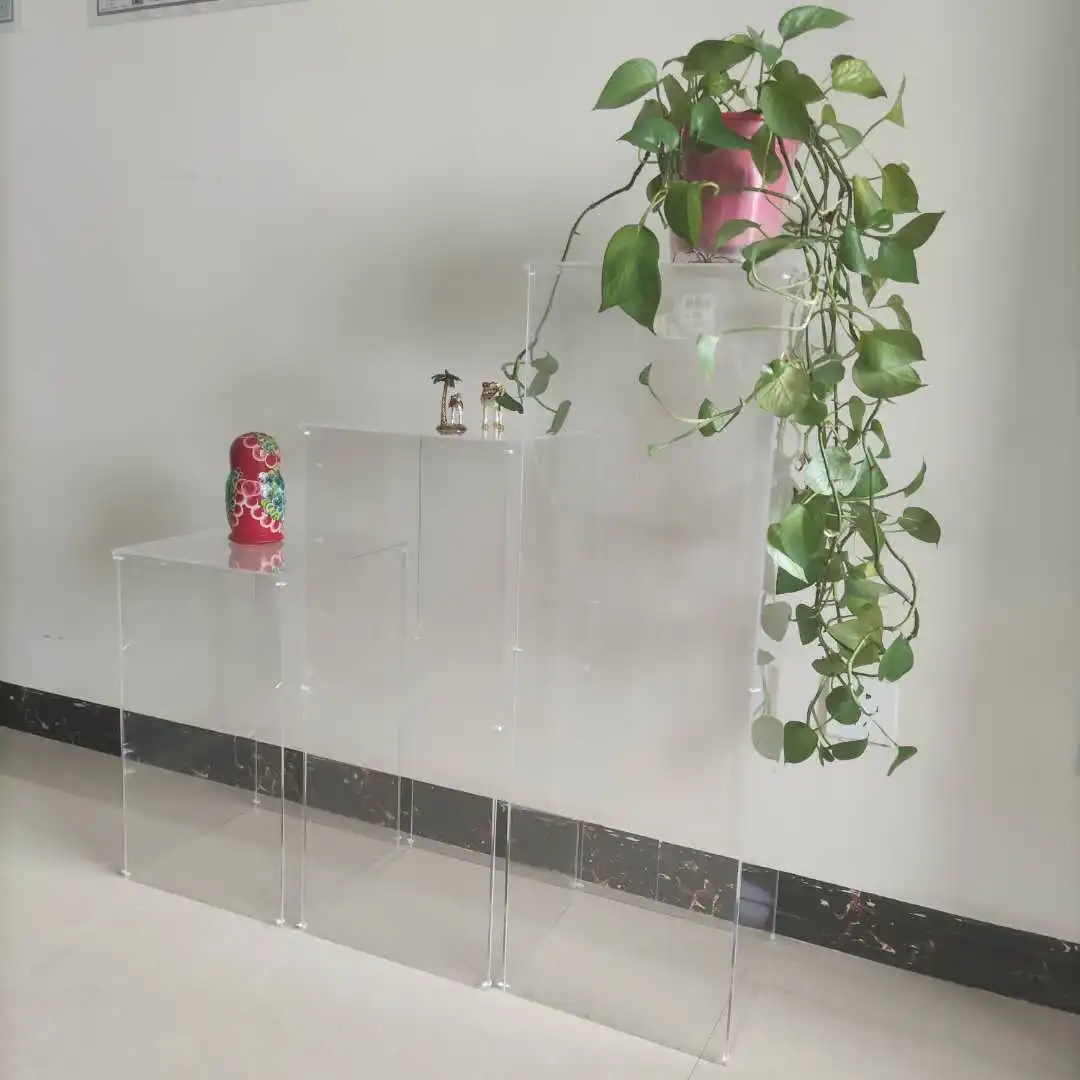 Clear Acrylic Flower Stand Centerpieces For Wedding Party Table Flower stand Display Wedding walkway road lead