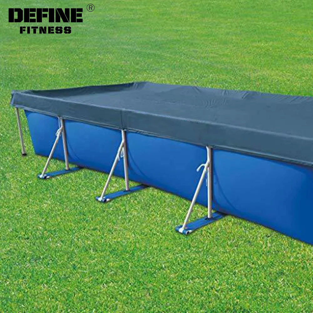 Define fitness Grande Retangular Rectangular Frame Swimming Pool Metal Frame Steel Pool Swimming