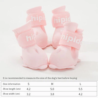 Wholesale Pets Dog Waterproof Shoes Cat Dog Boots Waterproof Shoes With Reflective Protect Waterproof Dog Shoes