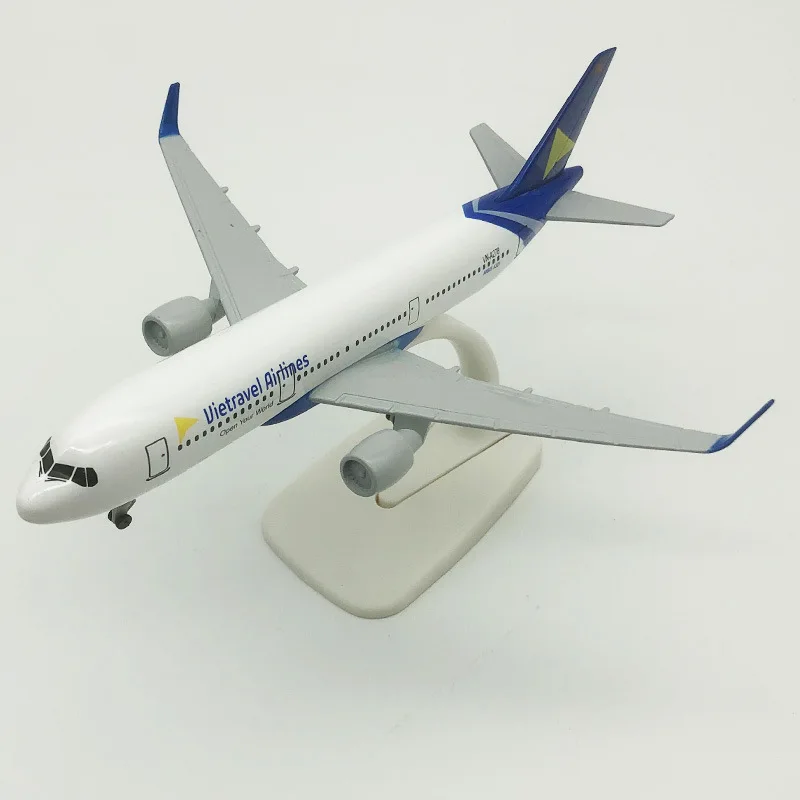 Новинка 20 см сплав металла вьетнамская авиа-авибус 321 A321 модель самолета подарки