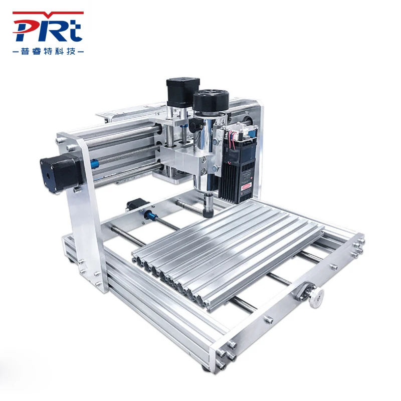 PURUITEKEJI 3018Max+5W CNC Engraving Milling Machine Laser printing  for Wood Acrylic PVC leather