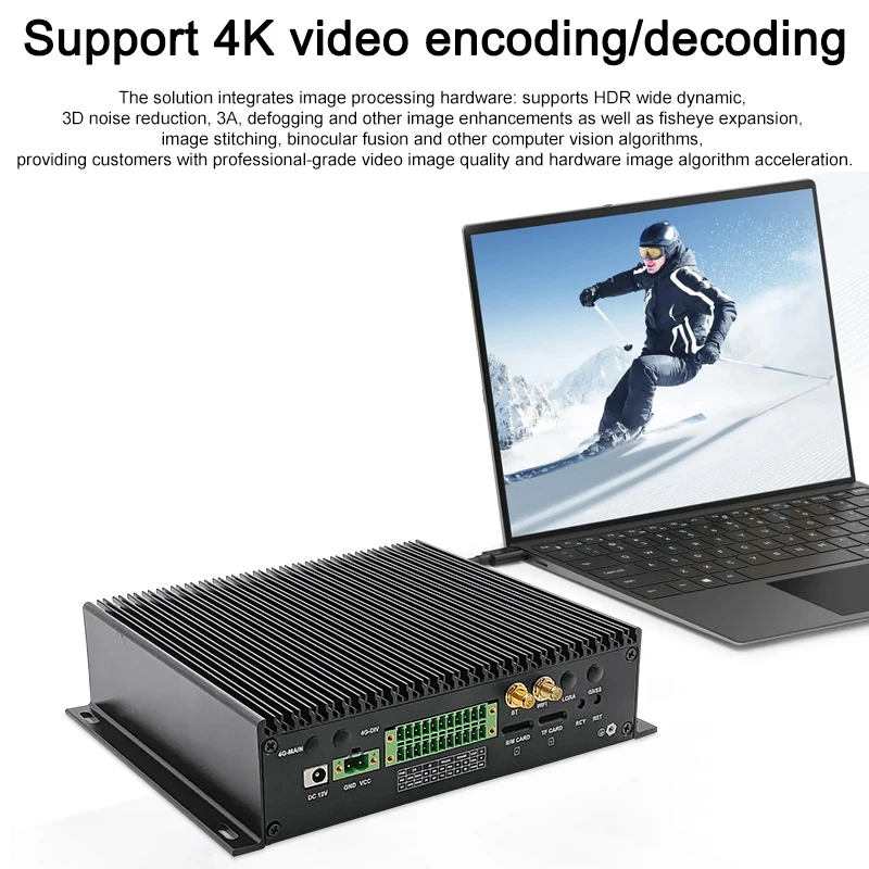 NDCOMPUTING 4GB 8GB 16GB 7.2T 16T 16 Optional Software Ubuntu20.04 Linux Smart Monitoring System Edge AI Computer