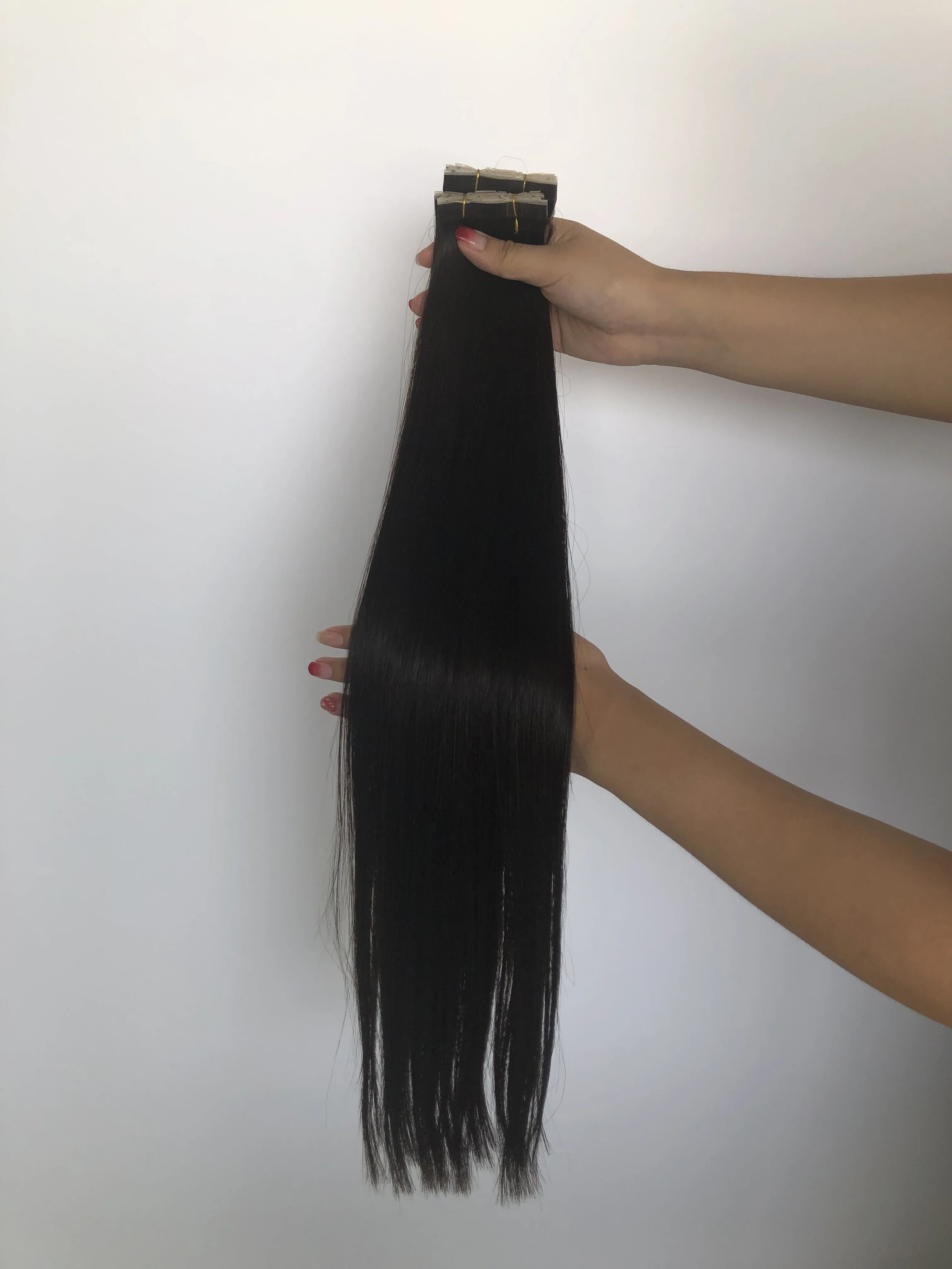 New arrival double sided tape twin tape hair extension, 100% virgin cuticle aligned human hair