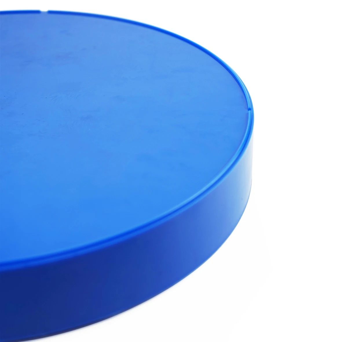 
14 inches round Tray with Non-Slip Surface,Heavyweight Plastic Round Catering Tray with High Edge 