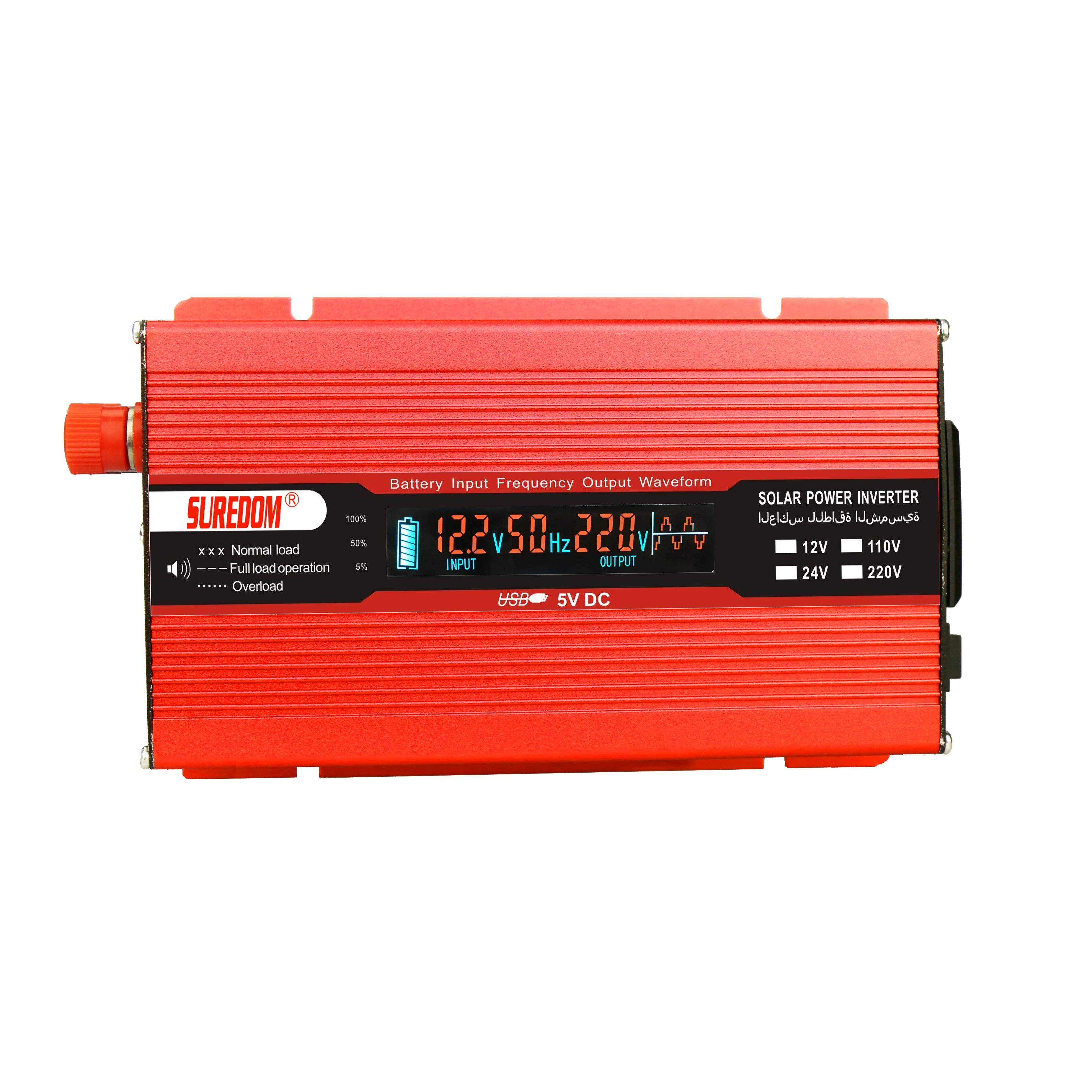 Inverter Solar Power System Home 1000W Usb car Power Inverter With Lcd led display