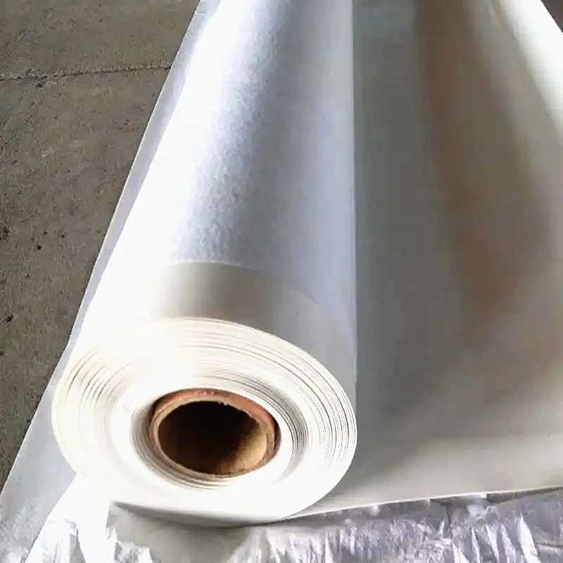 PVC Waterproof Membrane Glass Fiber Reinforced Sheet for Roof Basement Wall