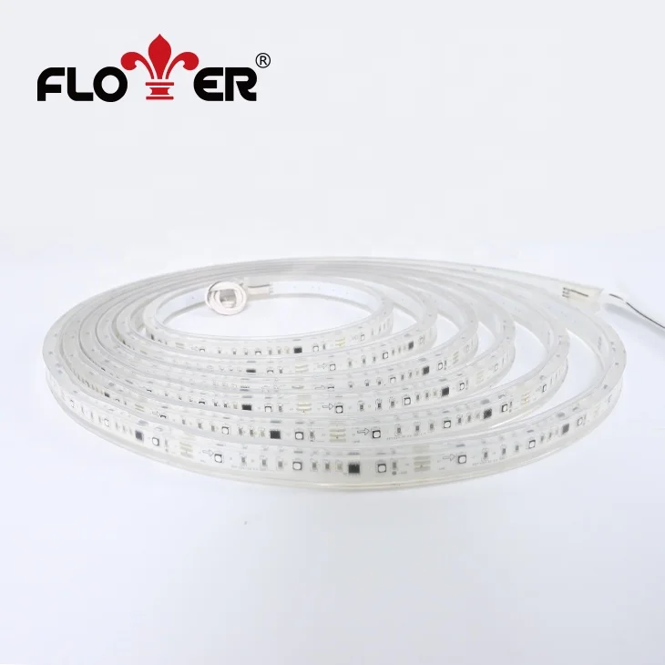 Цветок красный зелёный синий изменение цвета 12 В 3535 гибкая светодиодная лента с управлением SPI