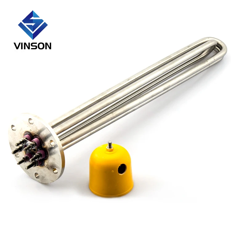 30kw watt Immerision electric water heater boiler flange tubular heating element