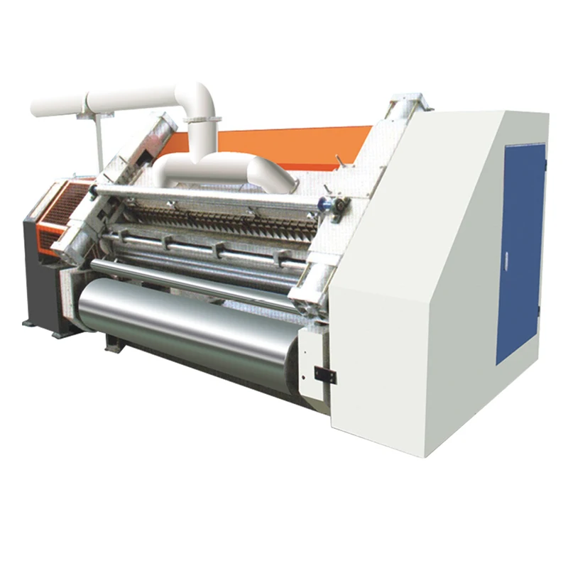 SF-280 Fingerless type corrugated carton making machine /electric heating single facer