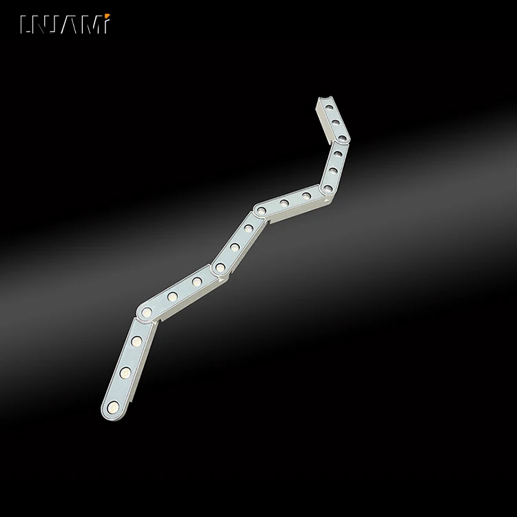 LNJAMI 24V DMX DALI Linkable RGB Linear Flexible LED Wall Washer Lights For Outdoor Architectural Hotel Exterior Lighting