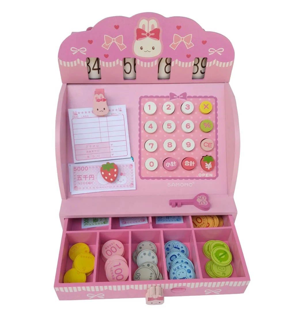 Pretend Play Groceries Toys Supermarket Cash Register Scanner Checkout Counter toys for children kids girl gifts