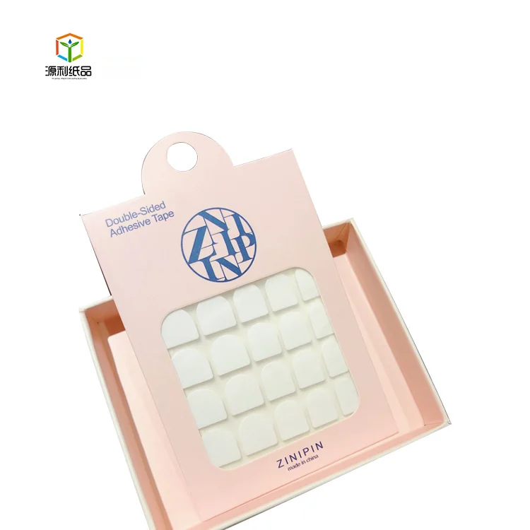 China Manufacturer Nail Sticker Paper  Packaging Box Nail Polish Box