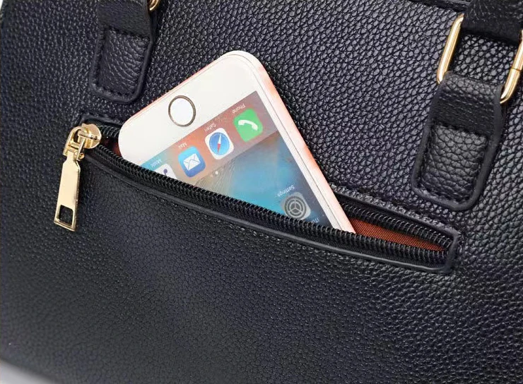 High Quality Fashion Handbags tote bag wholesale eco-friendly lady hot selling large capacity PU leather handbag