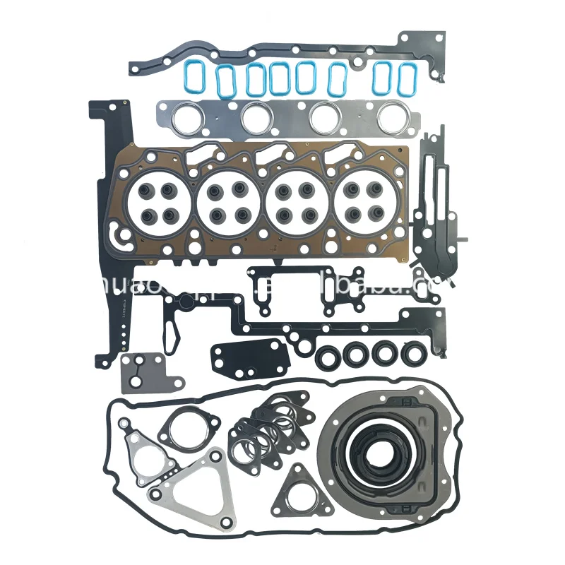Huaou spare parts overhaul kits gasket kit engine overhaul gasket for Ford transit 2.4 diesel V348