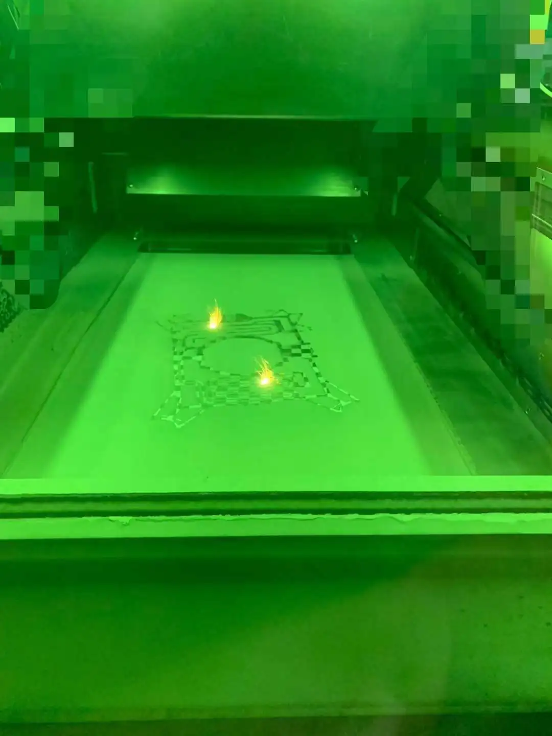 Dual Fiber Laser 420*420*450mm Selective Melting Metal Industrial SLM 3D Printer Machine with Z-axis Closed Loop System
