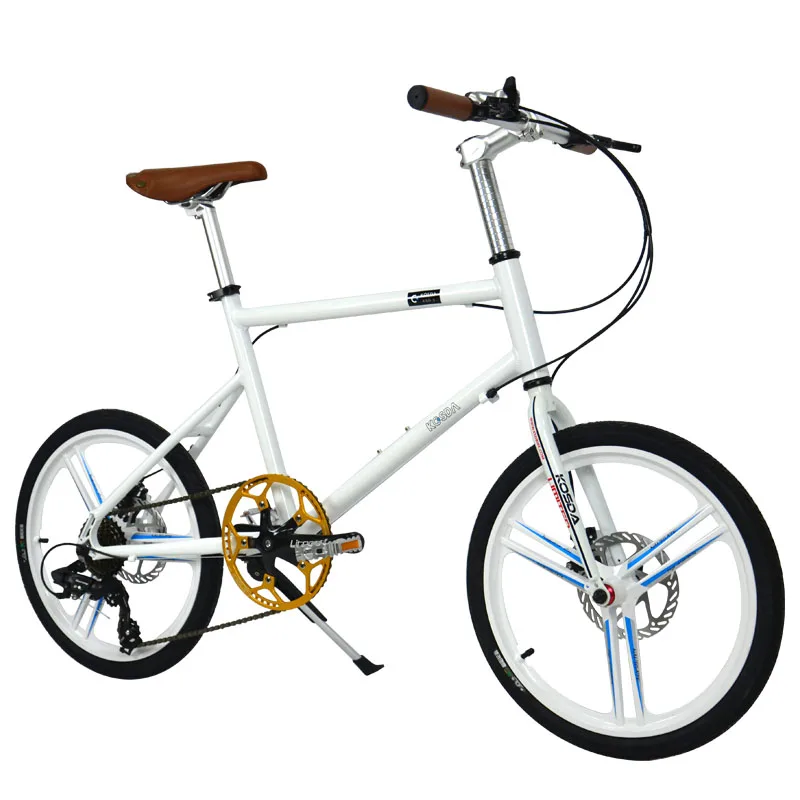 hot sale 20inch aluminum alloy wheel diameter disc brake 7 speed mini tandem road  brand folding  bicycle