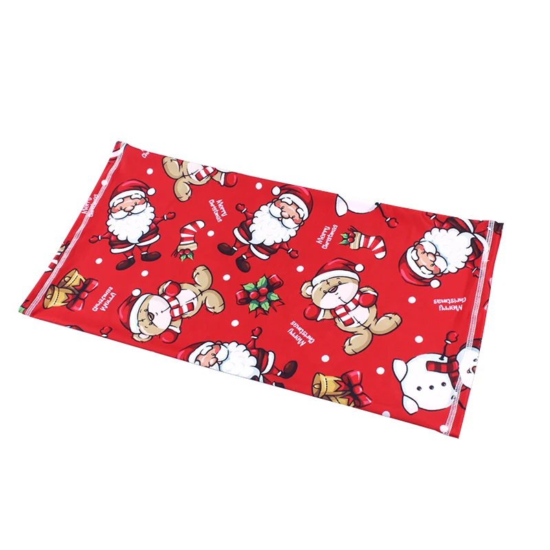 Custom Logo Customized Bandana 100% Polyester Sports Seamless Tube Bandanas Headwear Deportiva Neck Gaiter Moq 1 Pc