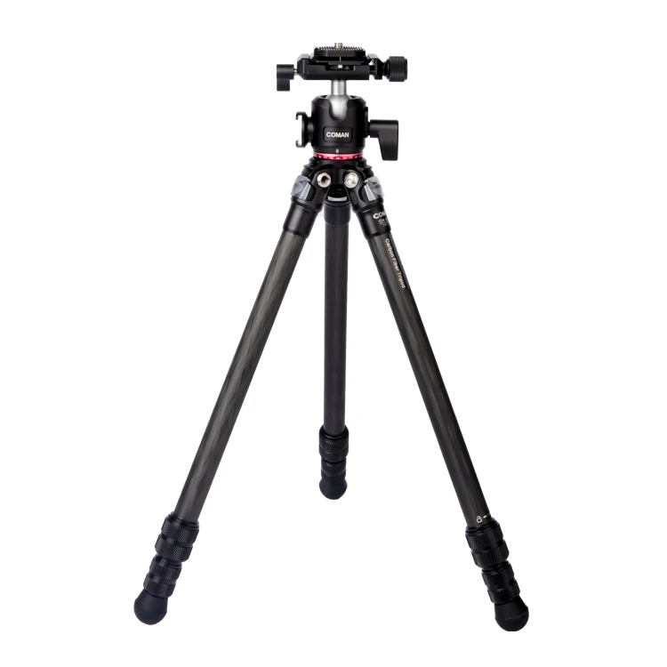  Заводская поставка Coman TSC10LA20 штатив из углеродного волокна для фотоаппарата dslr с профессиональной шаровой головкой