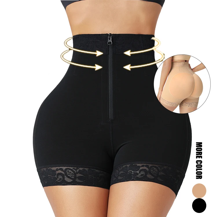 HEXIN Custom Logo Zipper Women Slimming Full Body Shaper Tummy Waist Trainer Mid-Arm Shapers Underbust Postpartum Recovery Shapewear