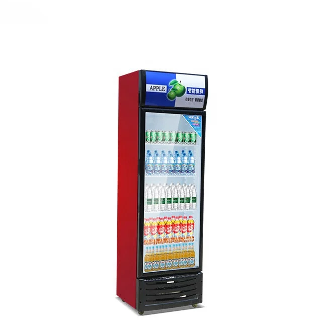 Морозильная камера для холодных напитков 2 двери Вертикальная Витрина Pepsi морозильная