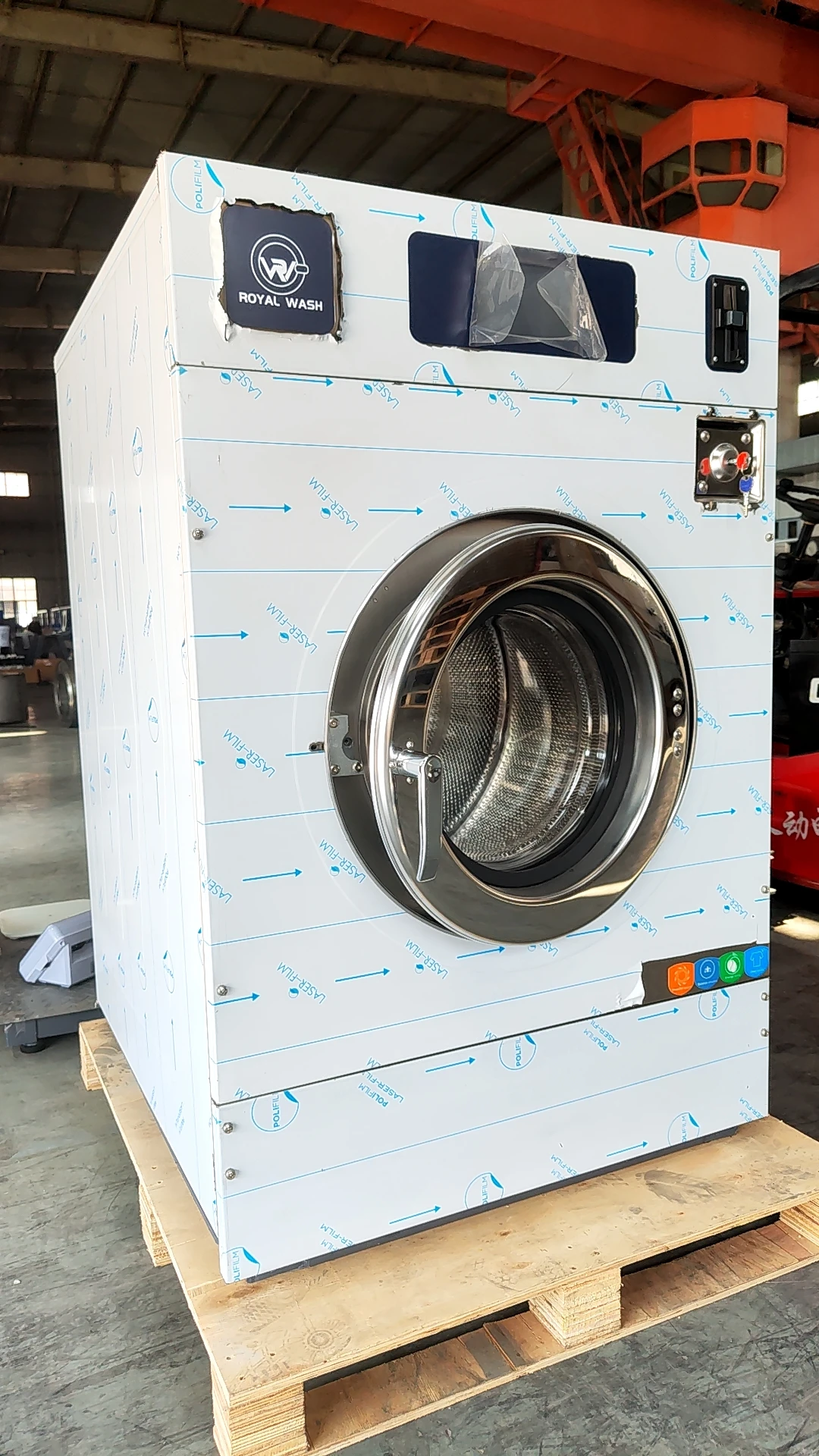 High Quality Laundry Washing Machines OPL/Coin Operated Washing Machine Touch Screen