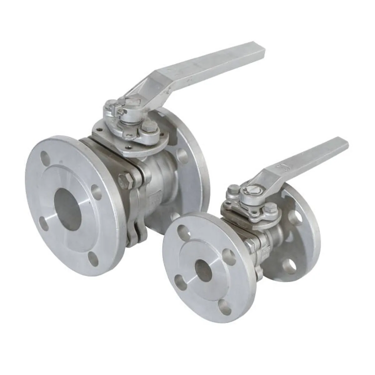 Q41F Stainless steel flange full bore ball valve PN40