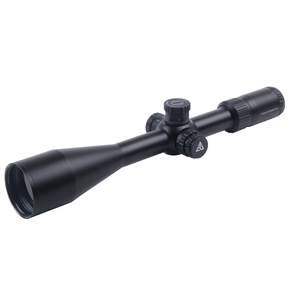 Red Win HD Torero 5-30x56 FFP Precision Scope 1/10 Turret Adjust High Profile 6 Level Red Illumination Hunting Scope