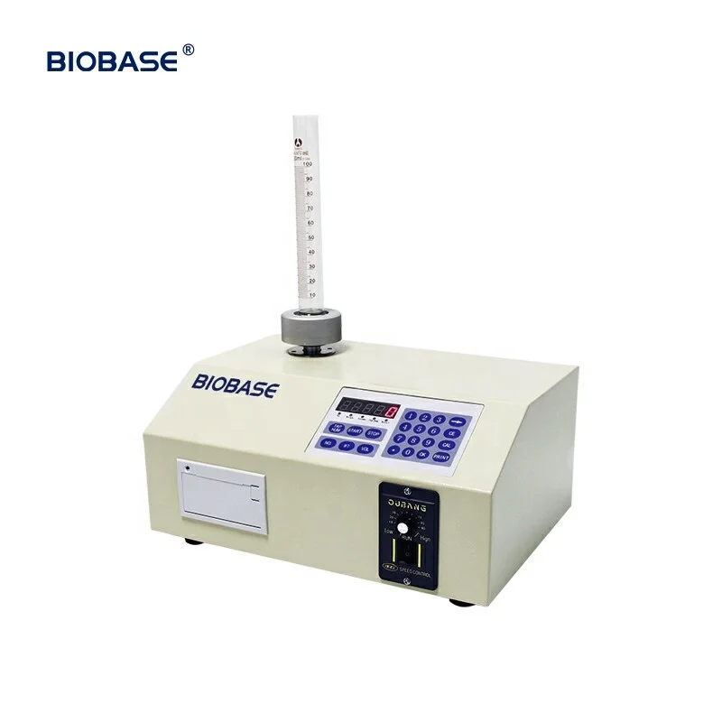 BIOBASE China Tap Density Tester for Measuring the Density of Powder