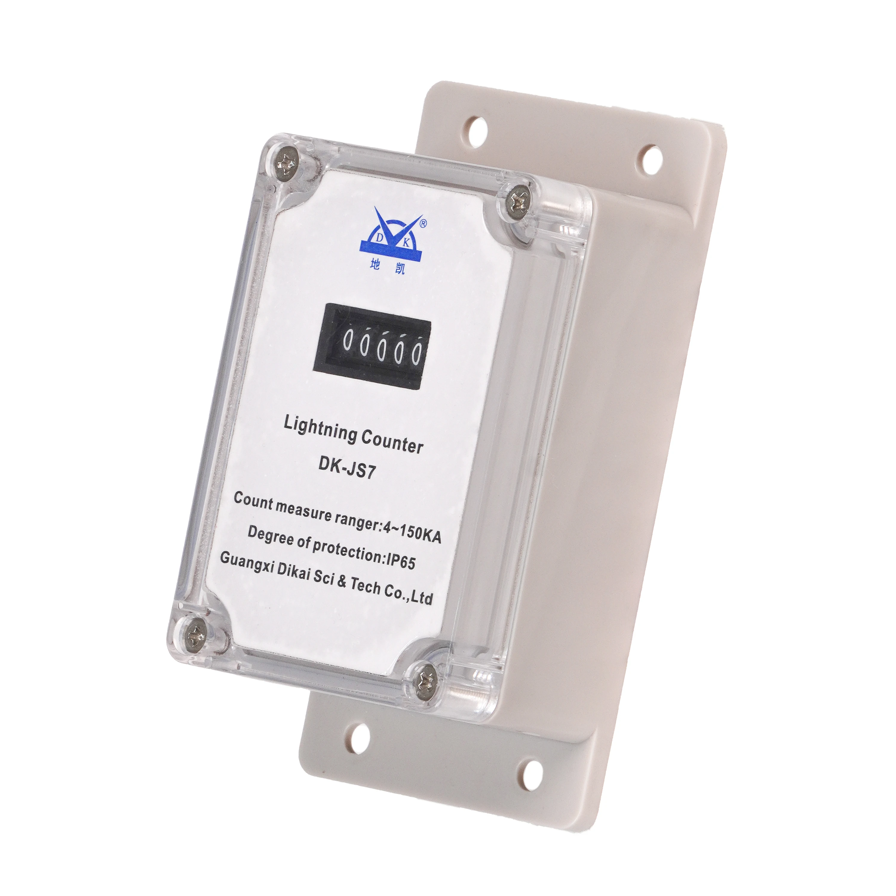 High Quality Digital Lightning Strike Counter No Battery Surge Arrester lightning rod Lightning Counter