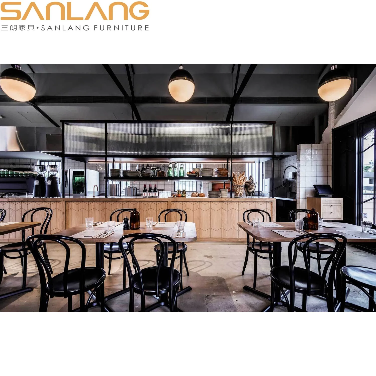 Wholesale banquet restaurant leisure dessert furniture acrylic edge coffee solid wood dining desktop wedding cake table base