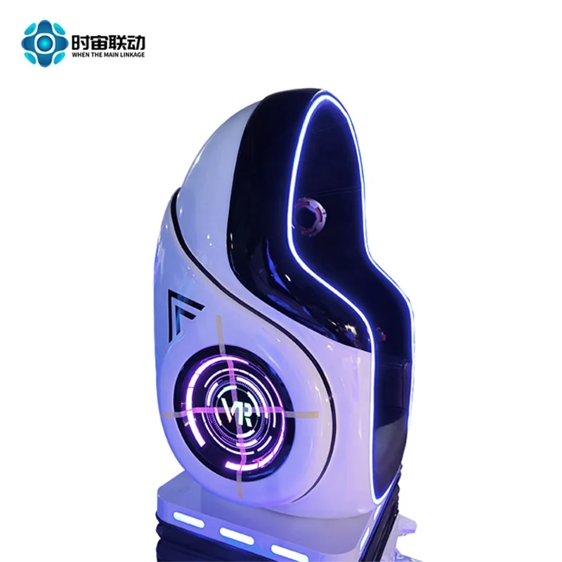VR single egg chair interactive cinema viewing game all-in-one commercial amusement equipment VR arcade park