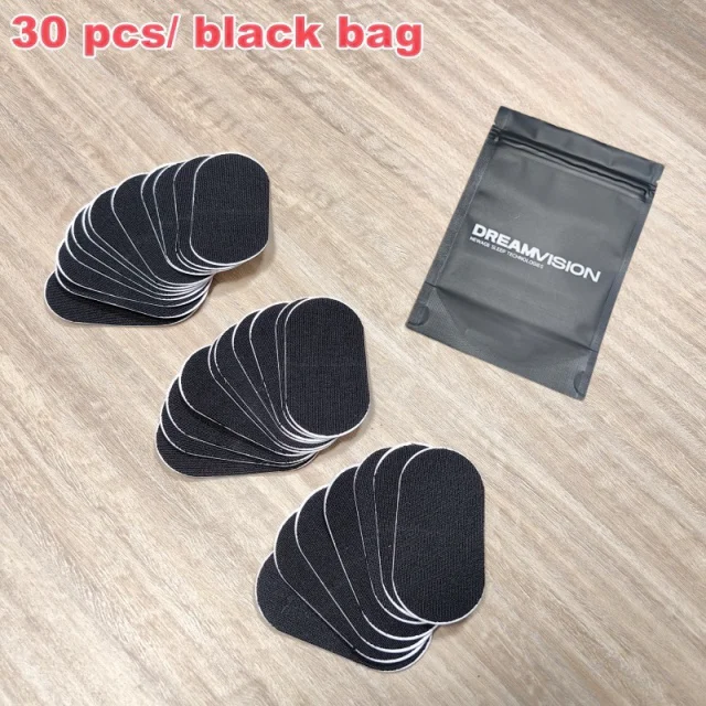 2024 Hlk Snoring Mouthtape Black Hostage Cotton Sleep Strips Patch Mouth Tape For Sleeping