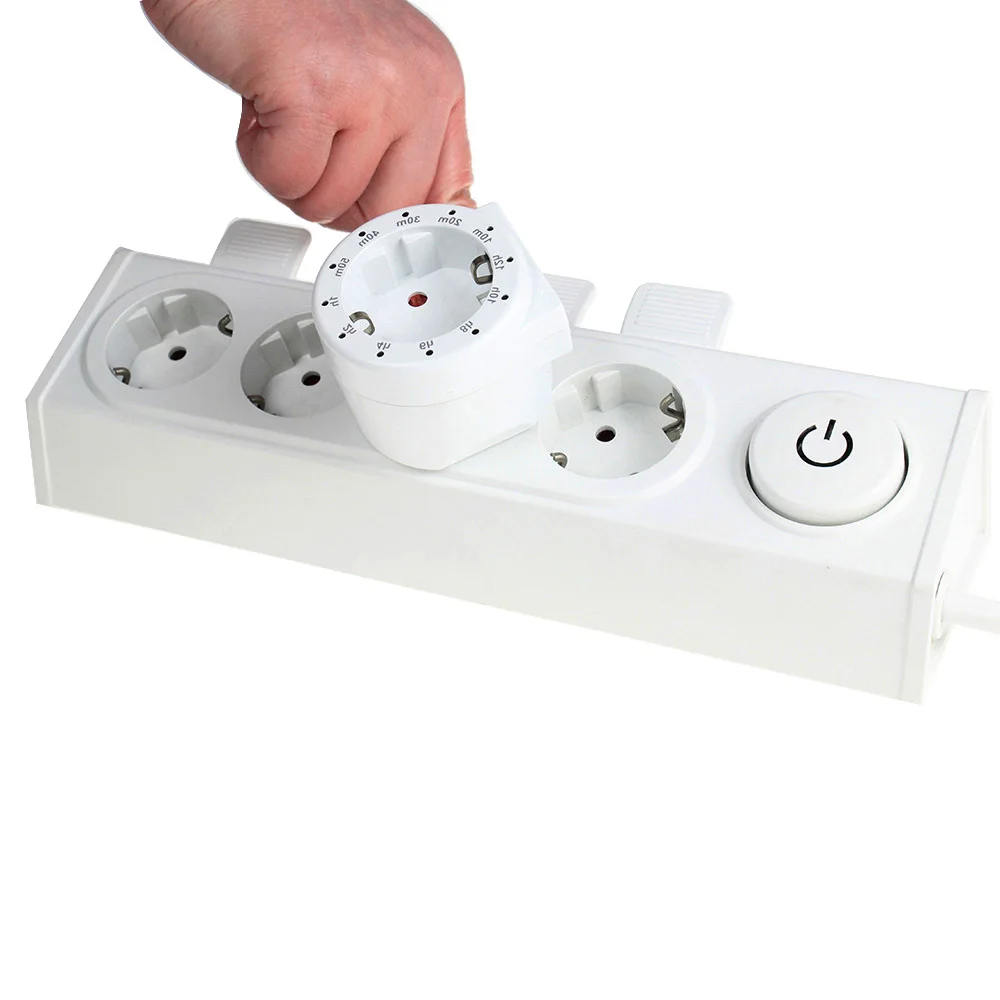 Extension Socket 4 Way On/Off Multiple Power Strip usb Socket