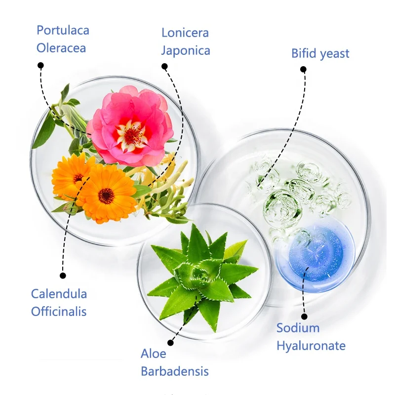 Private Label Bifida Amino Acid Face Cleansing Mousse Gentle Private Label Hydrating Face Wash Foaming Facial Cleanser