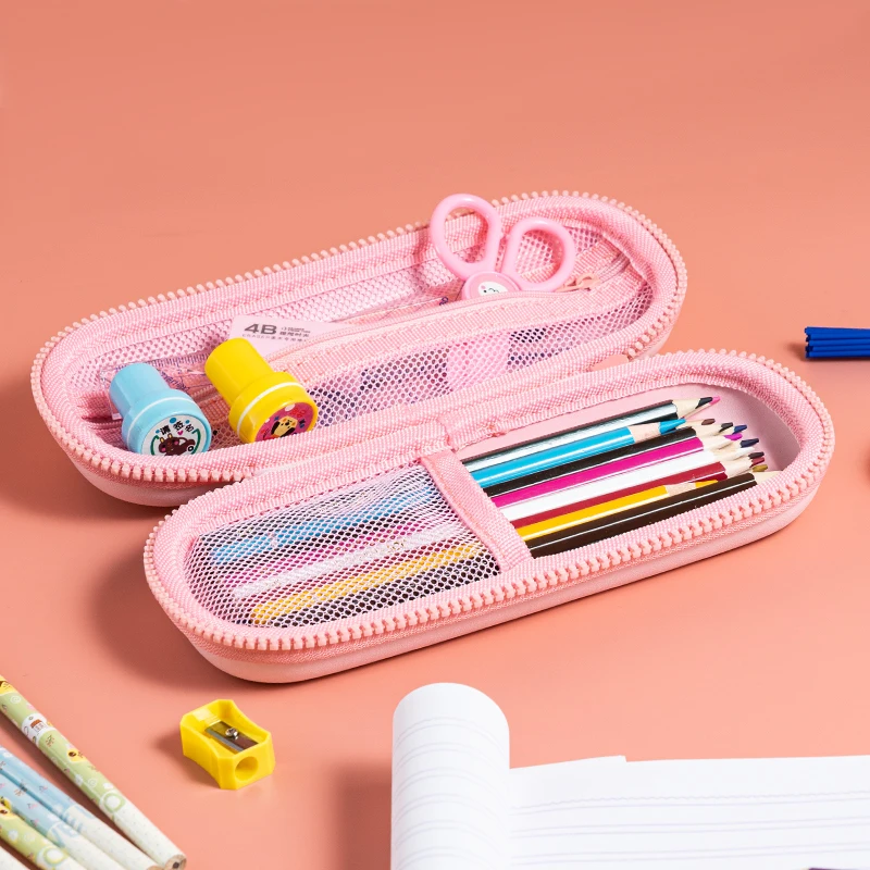 KOOOL 3D Designer Colorful Kawaii Pencil Storage Case School Student Cute Cartoon Kids Pencil Box