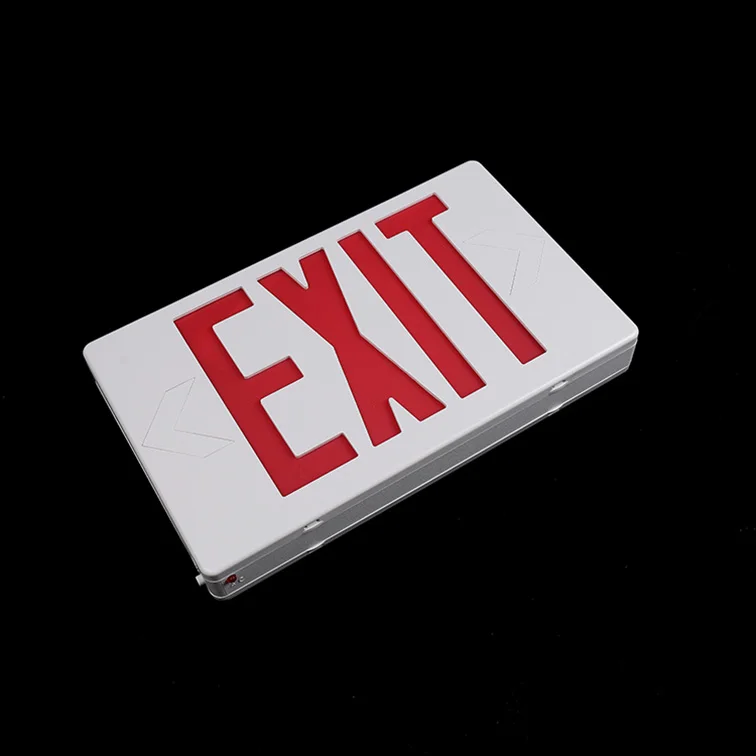 Exit Sign Super Exit Light Led Lights Outdoor Included With Letter 90 Mins Battery Backup Time