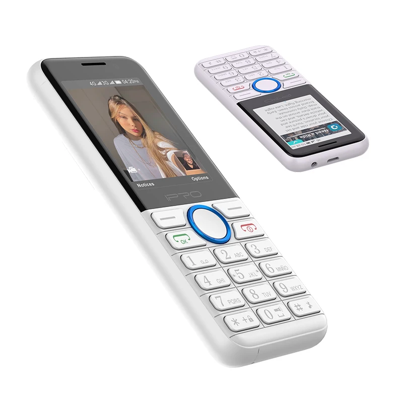 Wi-Fi Мобильный телефон Kaios смартфон с клавиатурой соцприложения Бесплатные сотовые телефоны K2 Pro