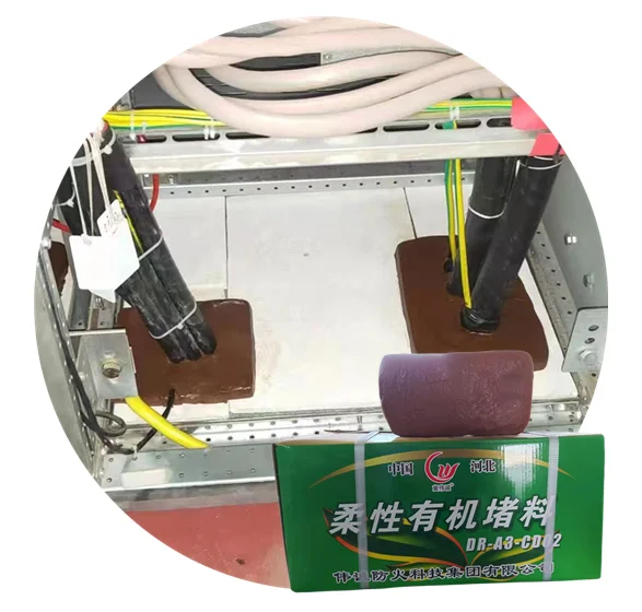 Fireproof Mud Flexible Organic Plugging Material Plastic Cable Inorganic