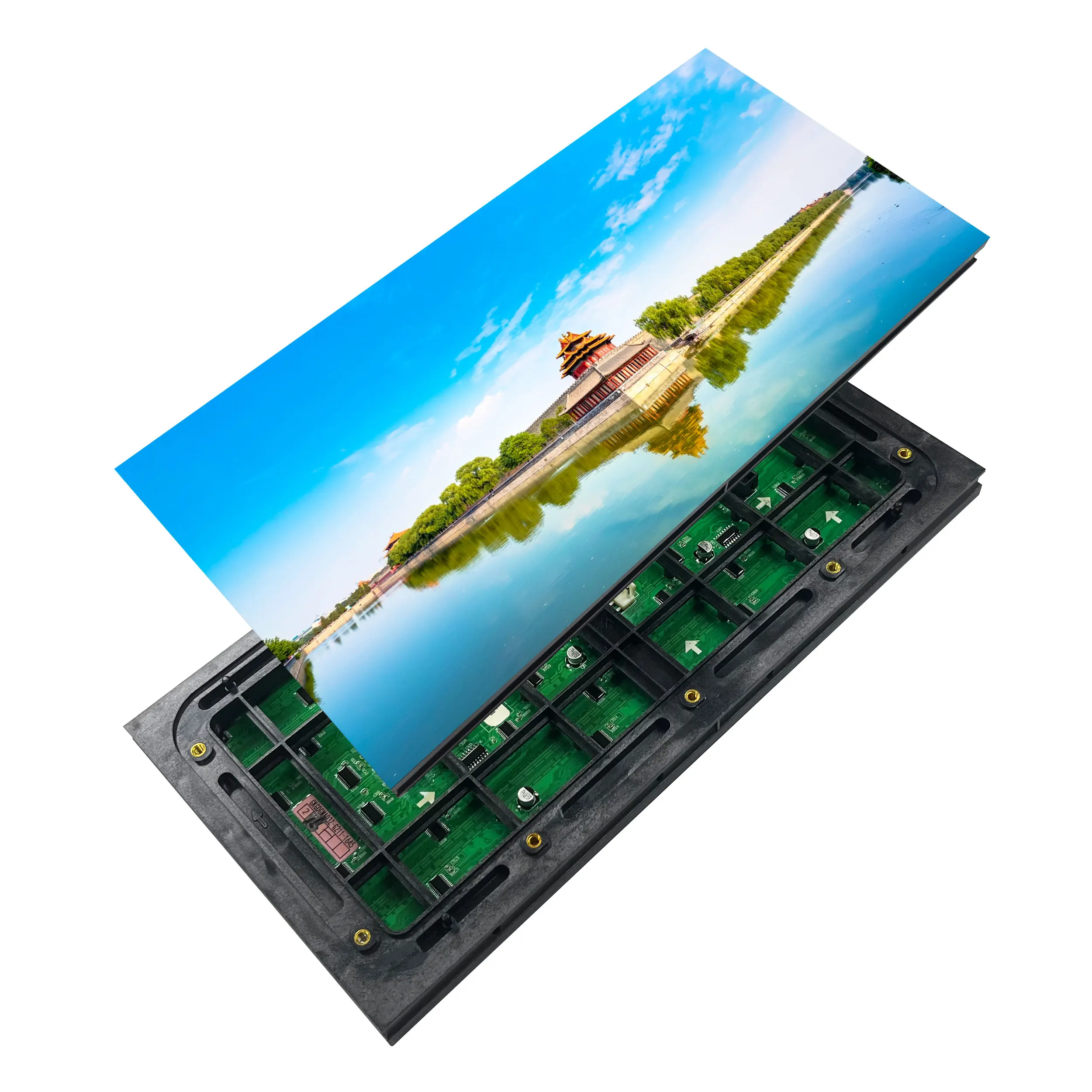 P5 СВЕТОДИОДНЫЙ экран панели модуль наружного 320*160 мм 64*32 пикселей 1/8 сканирование Smd1921 Rgb полноцветный P5 светодиодный дисплей модуль панели