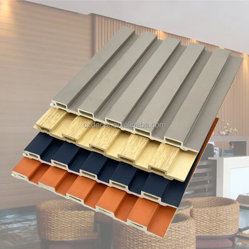 Chengxiang Factory Factory High Quality Good Price Waterproof Interior Decorative Cladding Boards Pvc Plastic Wood Wpc Wall Pane
