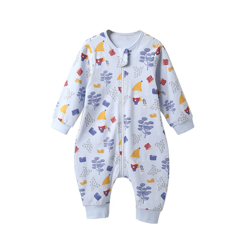 Wholesale Factory Price Spring Autumn Long Sleeve Cotton Cartoon Baby Children Sleeping Bags
