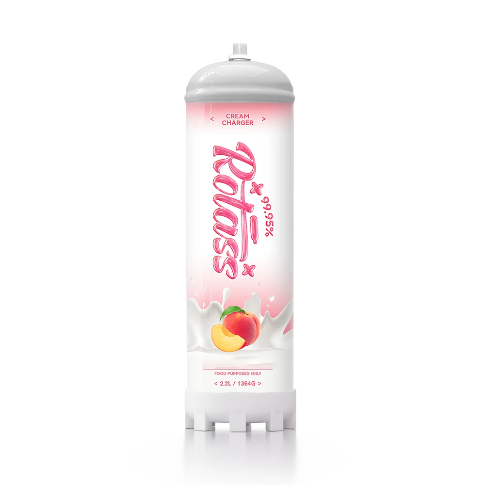 ROTASS 1364g Peach Wholesale cream charger whipping cream chargers