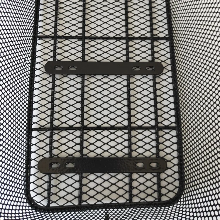 High quality factory wholesale mountain bike rear-mounted basket, large capacity wire bicycle basket