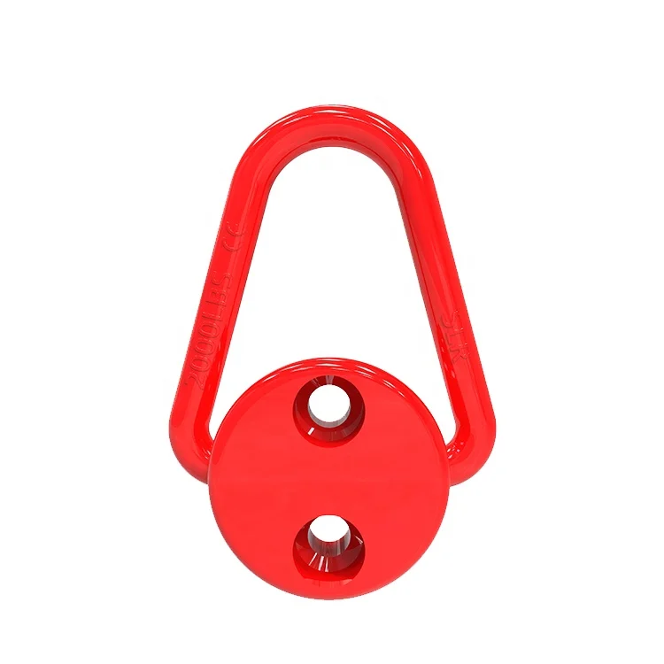 Shenli rigging alloy steel forged lifting triangle ring with base