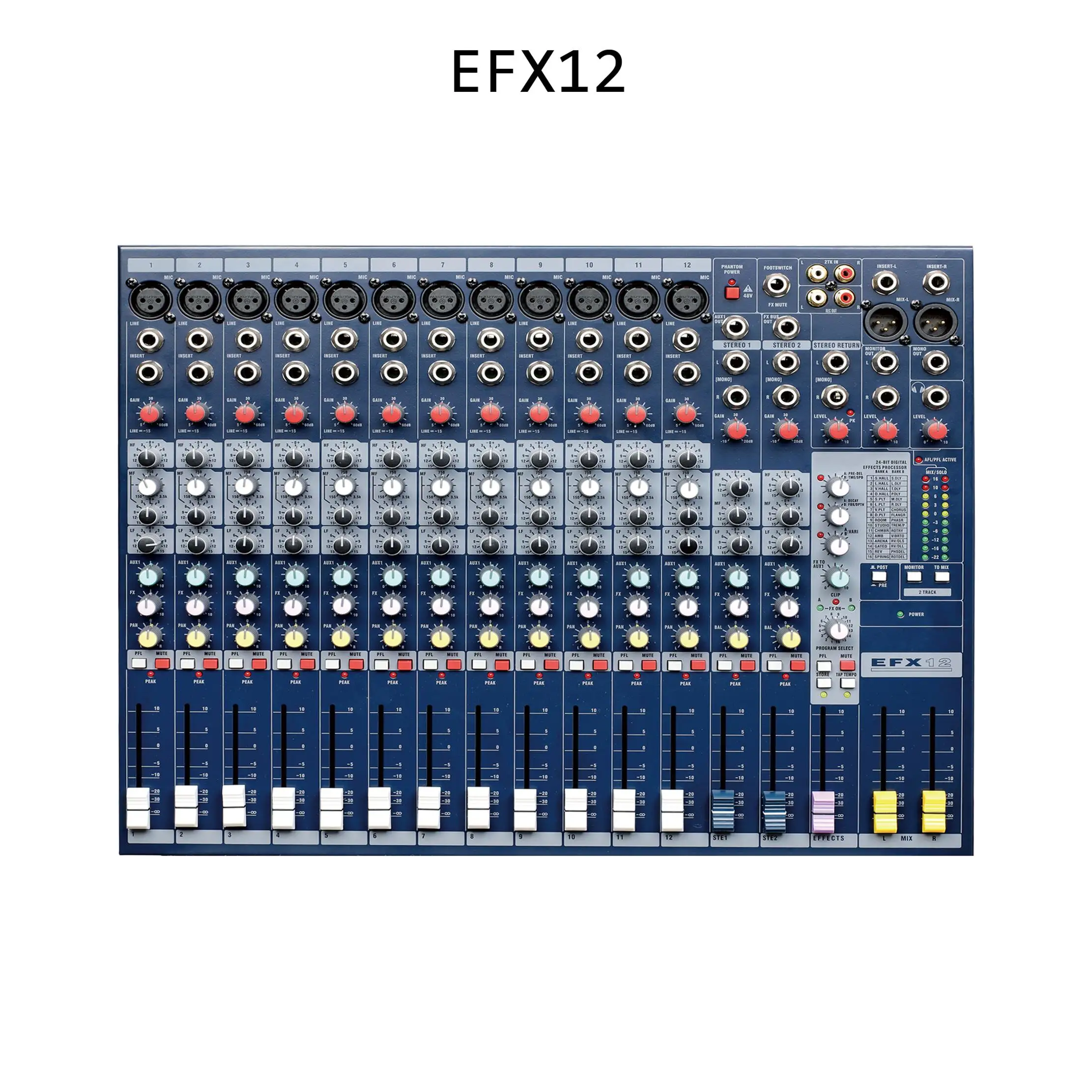 Mixer Sound Console EFX12