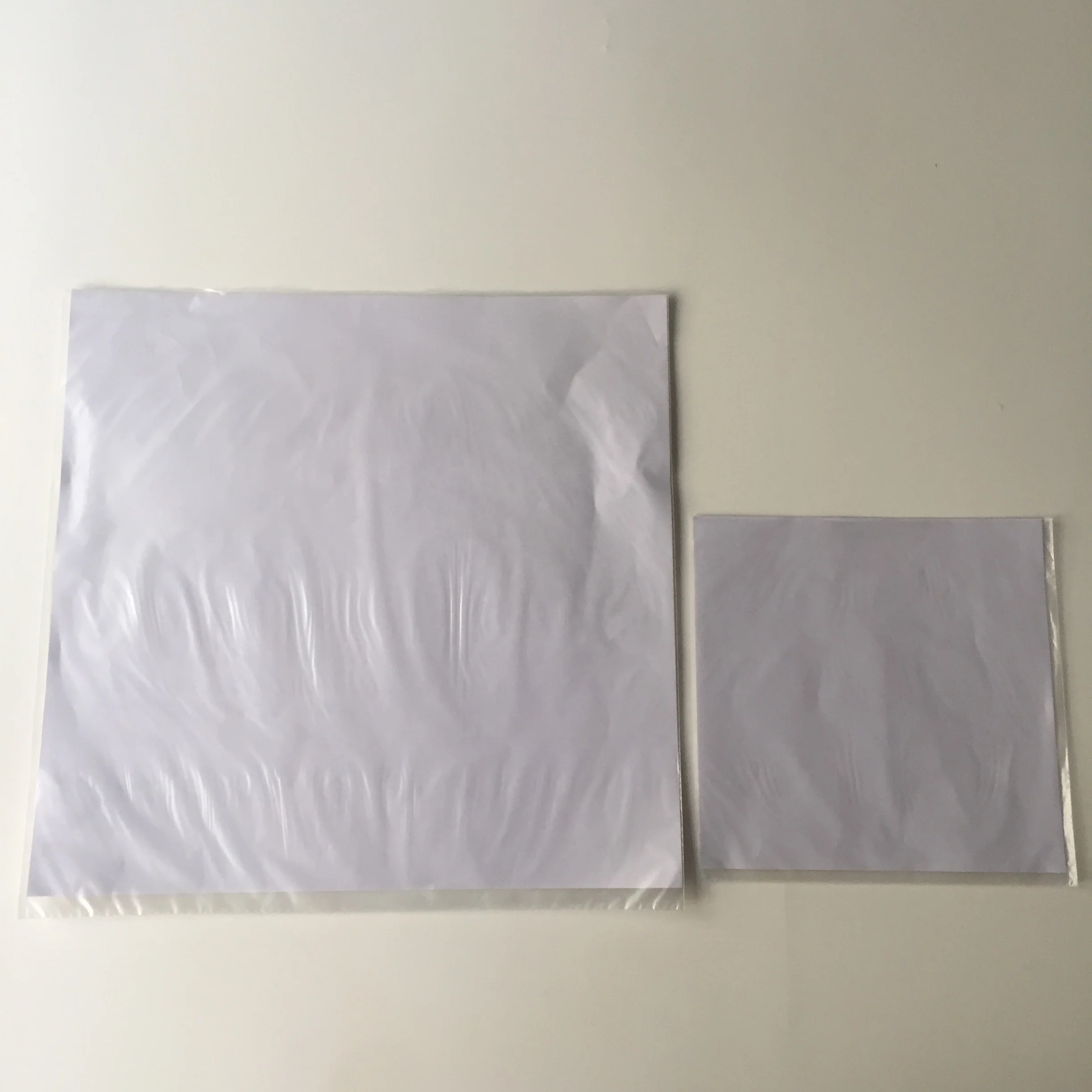 12 Inch 33 RPM LP Vinyl Record Anti-Static Inner Sleeves 3 layers HDPE with Rice Paper