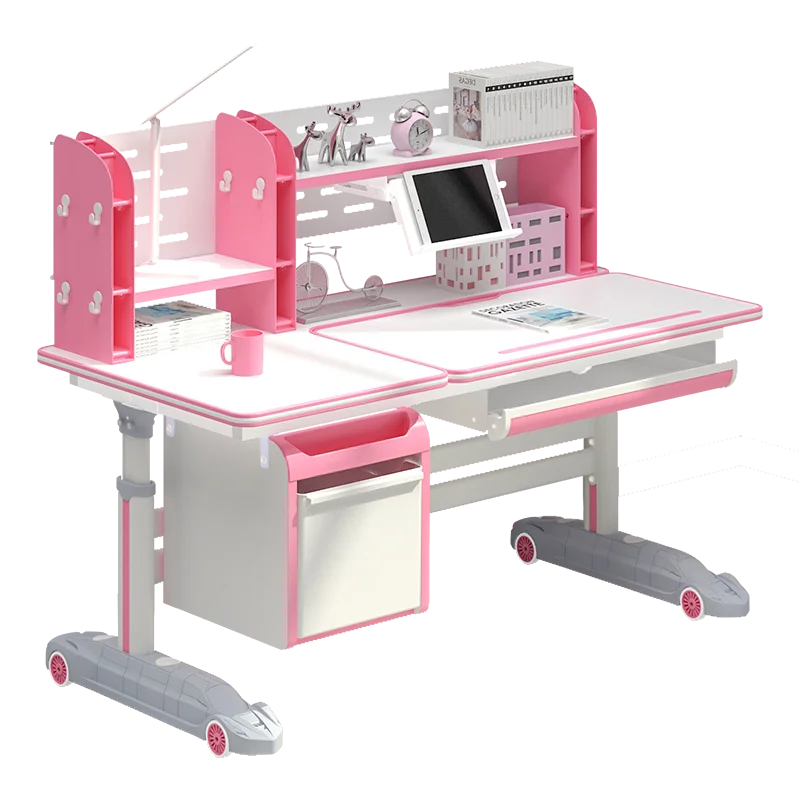 
Height adjustable study table desk, designs for children kids home furniture 