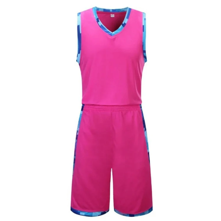 2022 Wholesale Blank Custom Basketball Uniform Set Jersey and Shorts New season Basketball Shorts Manufacturers
