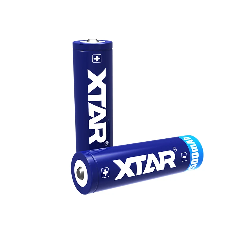 XTAR Sanyo сотовый 18650 3500 мАч 3.6A 10A Защищенный литиевый аккумулятор